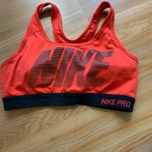 Red Nike Sports Bra✔️